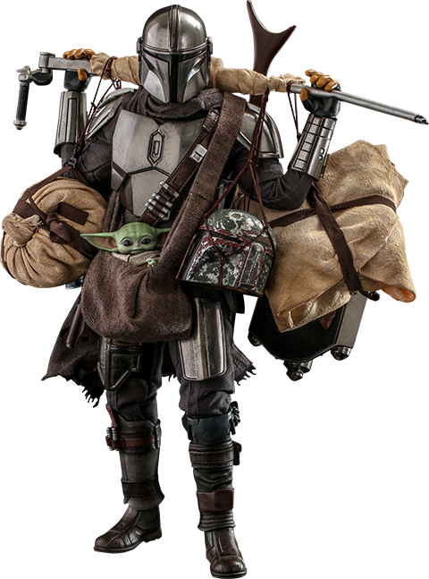 Hot Toys TMS052 The Mandalorian & Grogu (Deluxe Version) [Star