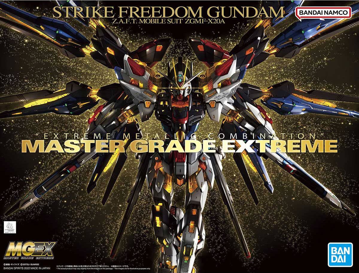 BH MGEX 1/100 STRIKE FREEDOM GUNDAM