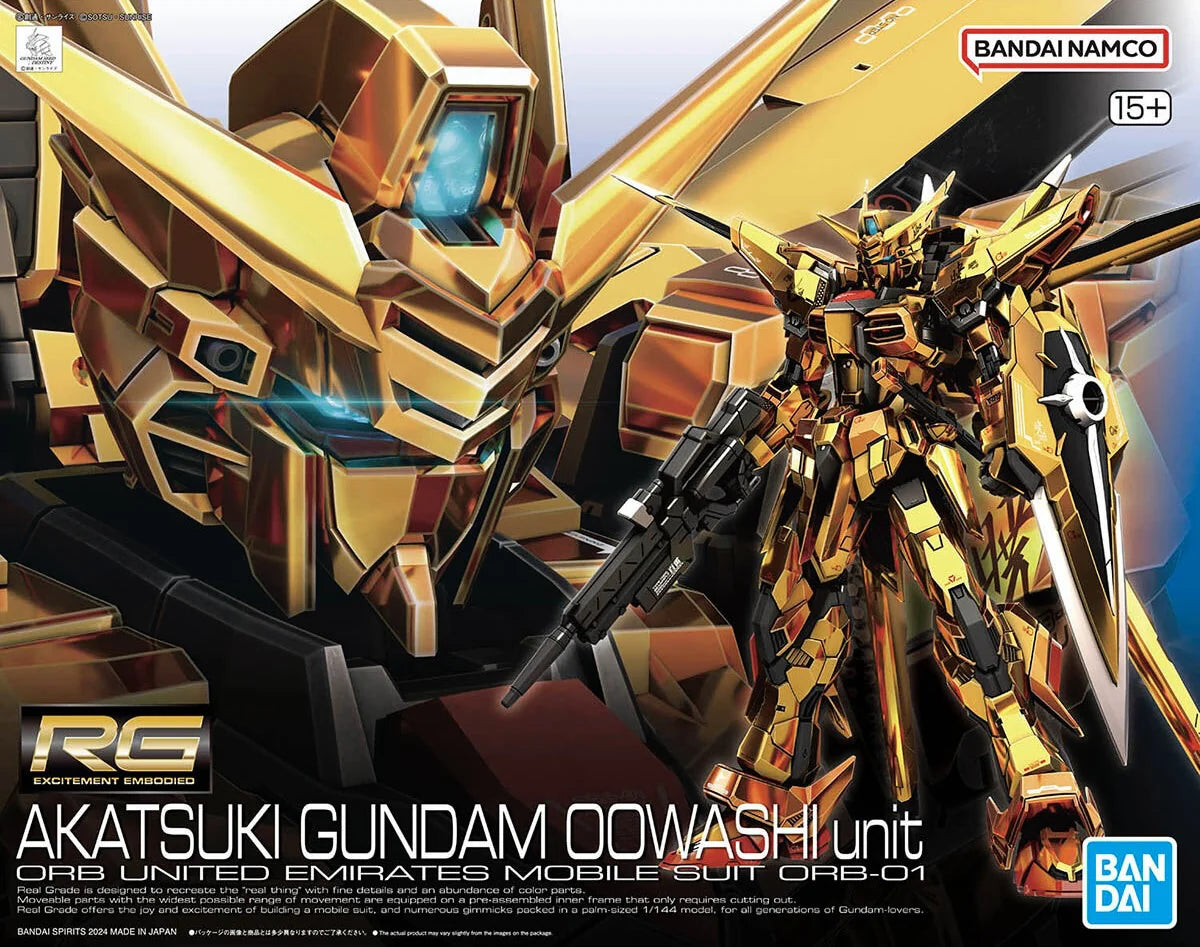 BH RG 1/144 AKATSUKI GUNDAM OOWASHI unit