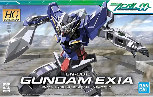 Bandai Model Kit Hg Gn-001 Gundam Exia