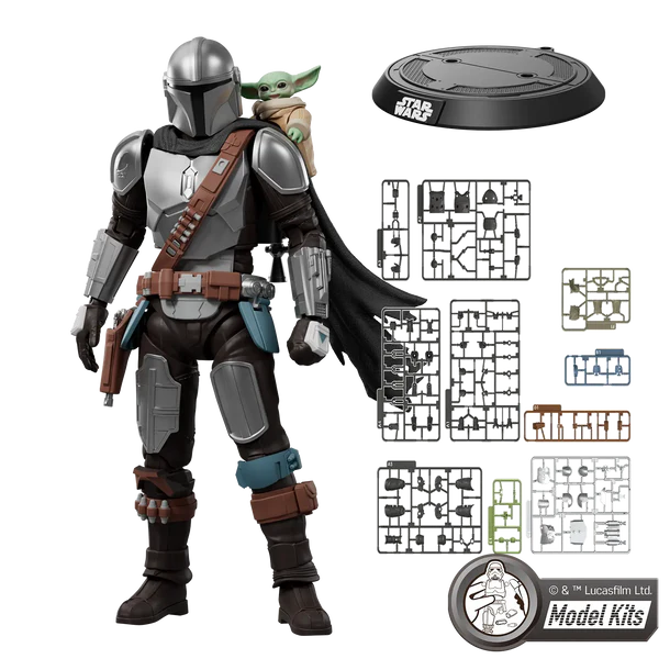 STAR WARS: THE MANDALORIAN & GROGU™ CHAMPION CLASS 05 DIN DJARIN™ & GROGU™ MODEL KITS | BLOKEES