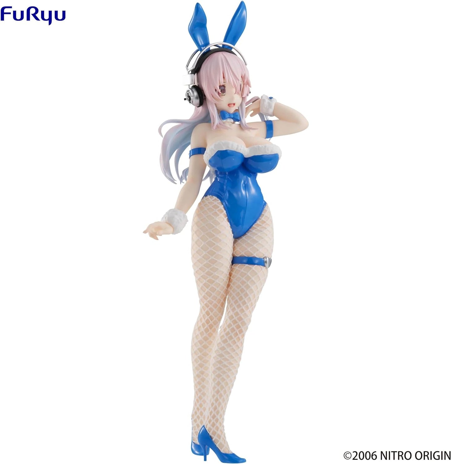 FuRyu Rem BiCute Bunnies Figure (-Super Sonico Blue Rabbit ver.-) [Super Sonico]