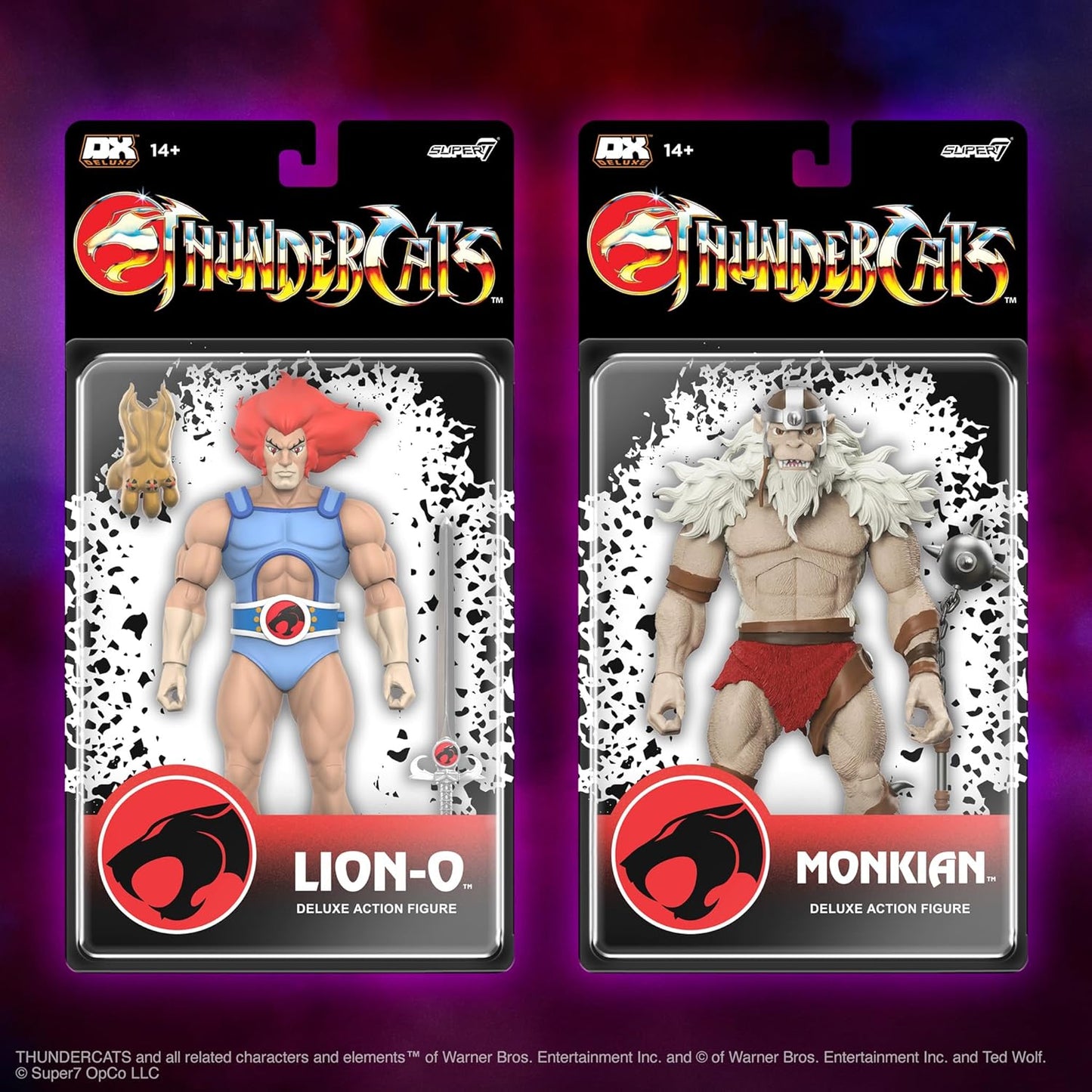 Super 7 Lion-O & Monkian [ThunderCats]