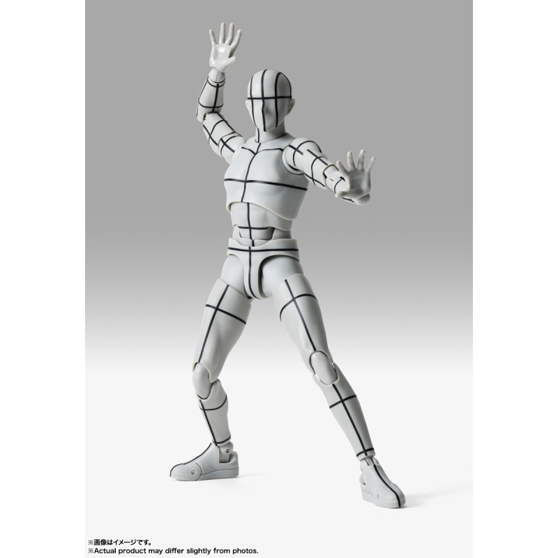 S.H.Figuarts Body Chan -Sport Edition - (Gray Color Ver.)