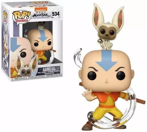 Funko Pop! 534 Aang with Momo [Avatar The Last Airbender]