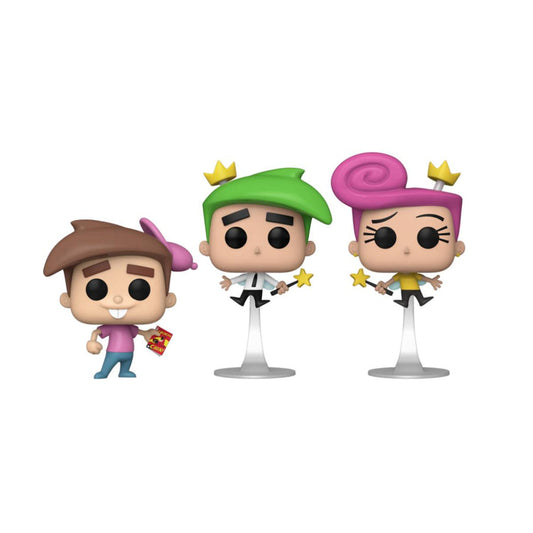Funko Pop! Timmy / Cosmo / Wanda  (3 pack) [Los Padrinos Mágicos] - 2023 Summer Convention Limited Edition