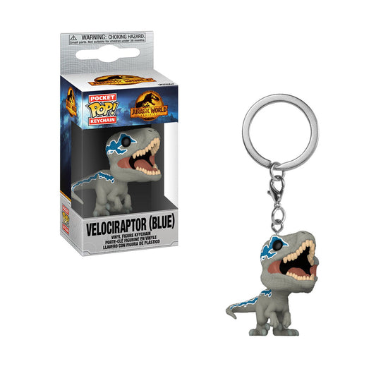 Pocket Pop! Keychain - Velociraptor (Blue) [Jurassic World]