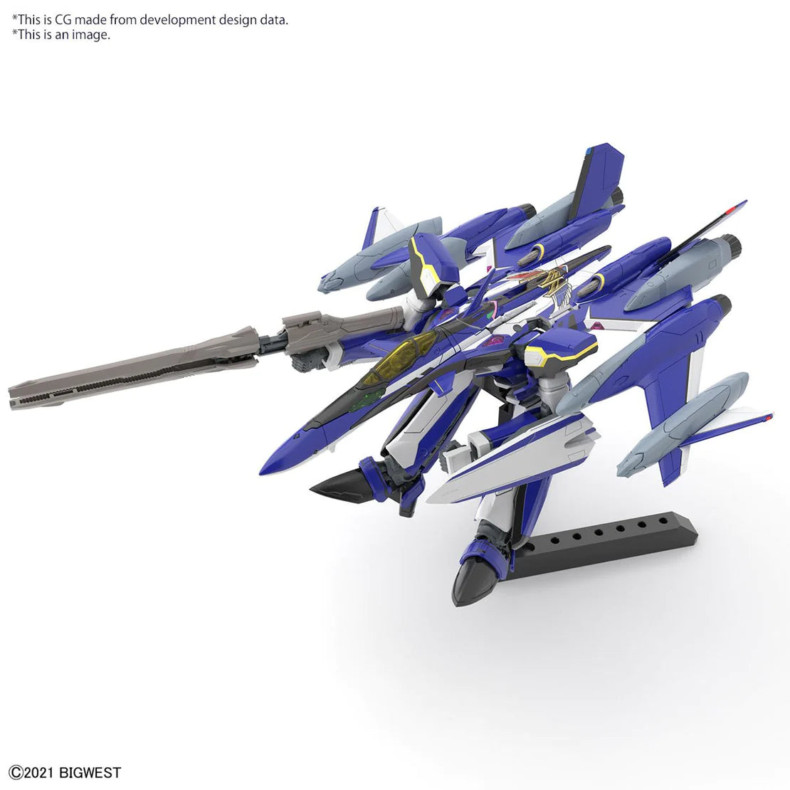 Bandai YF-29 Durandal Valkyrie (Maximilian Jenius Use) Full Set Pack [Macross Frontier]