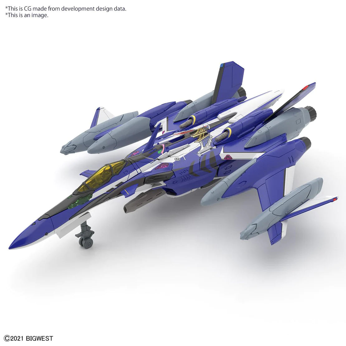 Bandai YF-29 Durandal Valkyrie (Maximilian Jenius Use) Full Set Pack [Macross Frontier]