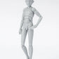 S.H. Figuarts Body Kun -School Life- DX Set (Gray Color Ver.)