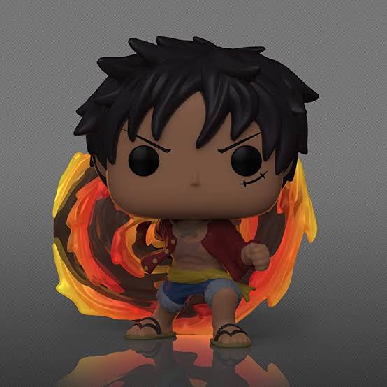 Funko Pop! 1273 Red Hawk Luffy [One Piece] - Limited Glow Chase Edition, Funko Special Edition