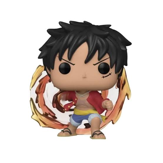 Funko Pop! 1273 Red Hawk Luffy [One Piece] - Limited Glow Chase Edition, Funko Special Edition
