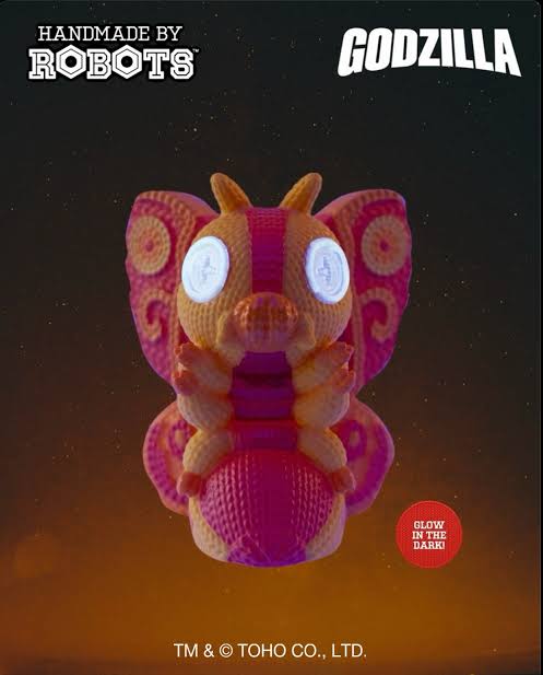 Flame Glow Mothra - Handmade By Robots