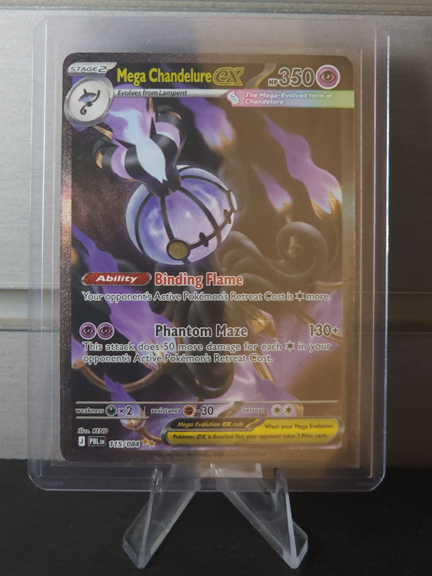 MEGA CHANDELURE EX