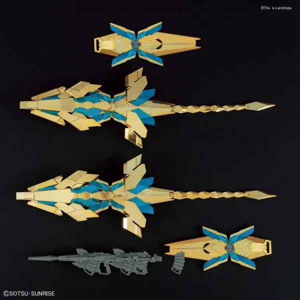 Bandai Model Kit HG RX-0 Unicorn Gundam 03 Phenex (Destroy Mode) [Narrative Ver.] Full Psycho-Frame Prototype Mobile Suit [Gundam]