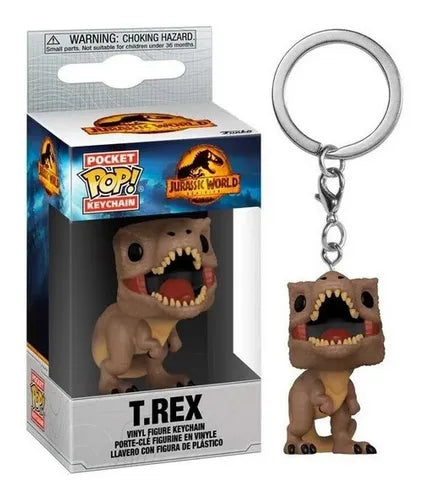 Pocket Pop! Keychain - T.REX [Jurassic World]