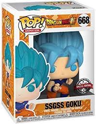 Funko Pop! 668 SSGSS Goku [Dragon Ball Super] - Special Edition
