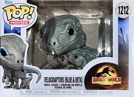 Funko Pop! 1212 Velociraptors (Blue & Beta) [Jurassic World]
