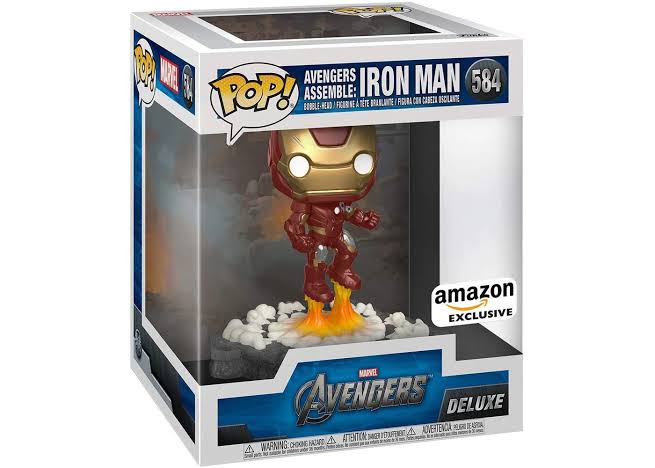 Funko Pop! 584 Avenger Assemble: Iron Man - Amazon Exclusive