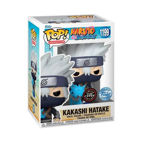 Funko Pop! 1199 Kakashi Hatake [Naruto Shippuden] - Limited Glow Chase Edition, Funko Special Edition