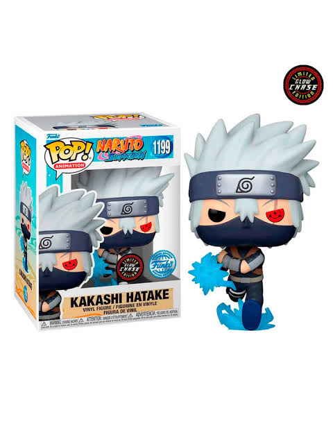 Funko Pop! 1199 Kakashi Hatake [Naruto Shippuden] - Limited Glow Chase Edition, Funko Special Edition
