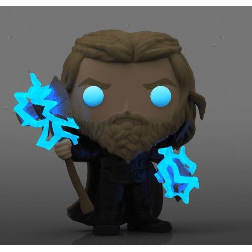 Funko Pop! 1117 Thor [Avengers Endgame] - Limited Glows Chase Edition, Funko Special Edition